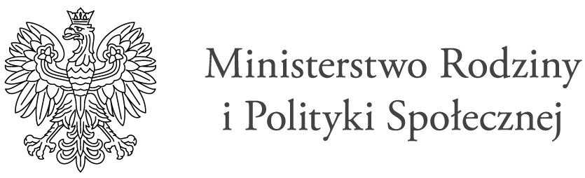Logo Ministerstwo Rodziny , Pracy i Polityki Społecznej